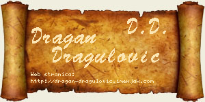 Dragan Dragulović vizit kartica